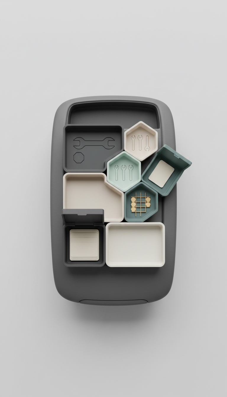 Modular Cab Storage Tray