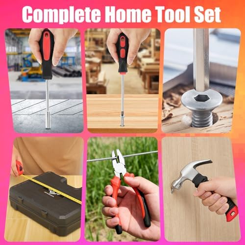 Ultimate 8V Cordless Drill Set - Complete Home Tool Kit for DIY Enthusiasts and Homeowners