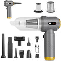 Powerful 2-in-1 Handheld Cordless Vacuum Cleaner with 18000Pa Suction, 9 Extensions, and 7800mAh Battery for Ultimate Cleaning in Your Car, Home, and Pet Hair