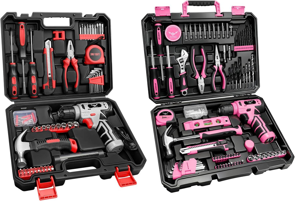 Ultimate 8V Cordless Drill Set - Complete Home Tool Kit for DIY Enthusiasts and Homeowners