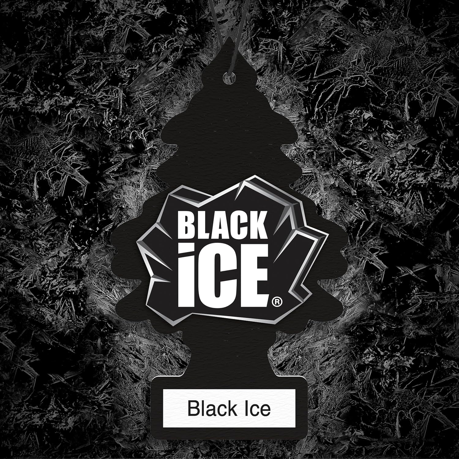 Transform Your Space with Little Trees Black Ice Air Freshener - Long Lasting Scent for Home and Auto - 24 Pack