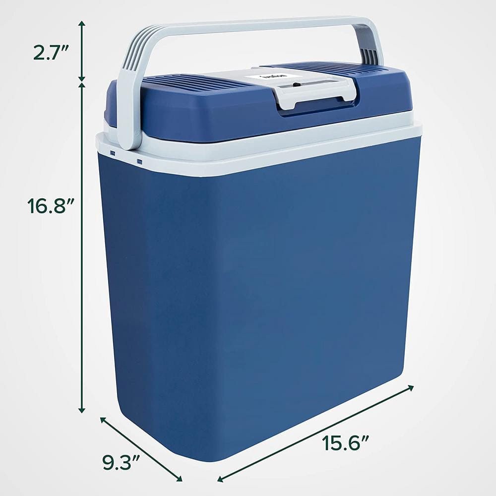 Stay Cool and Warm on the Go with the 24L Electric Cooler and Warmer - Your Ultimate Portable Car Fridge!