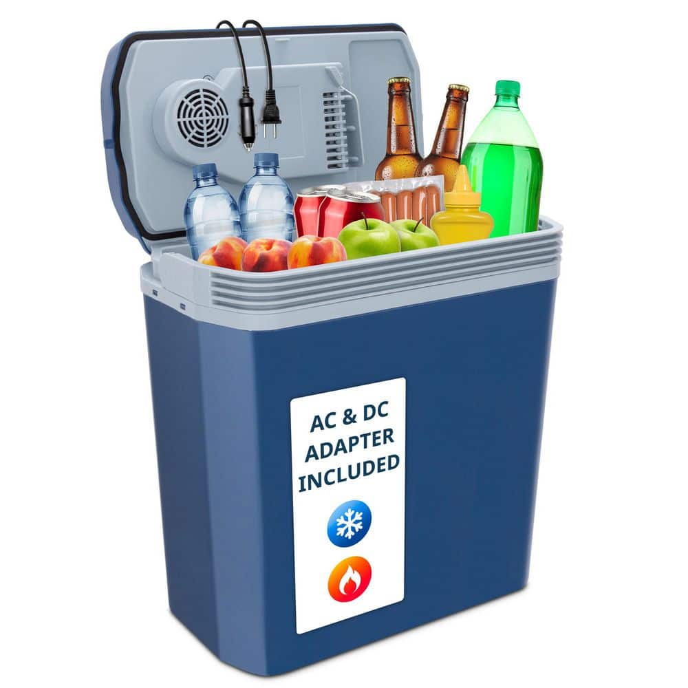 Stay Cool and Warm on the Go with the 24L Electric Cooler and Warmer - Your Ultimate Portable Car Fridge!